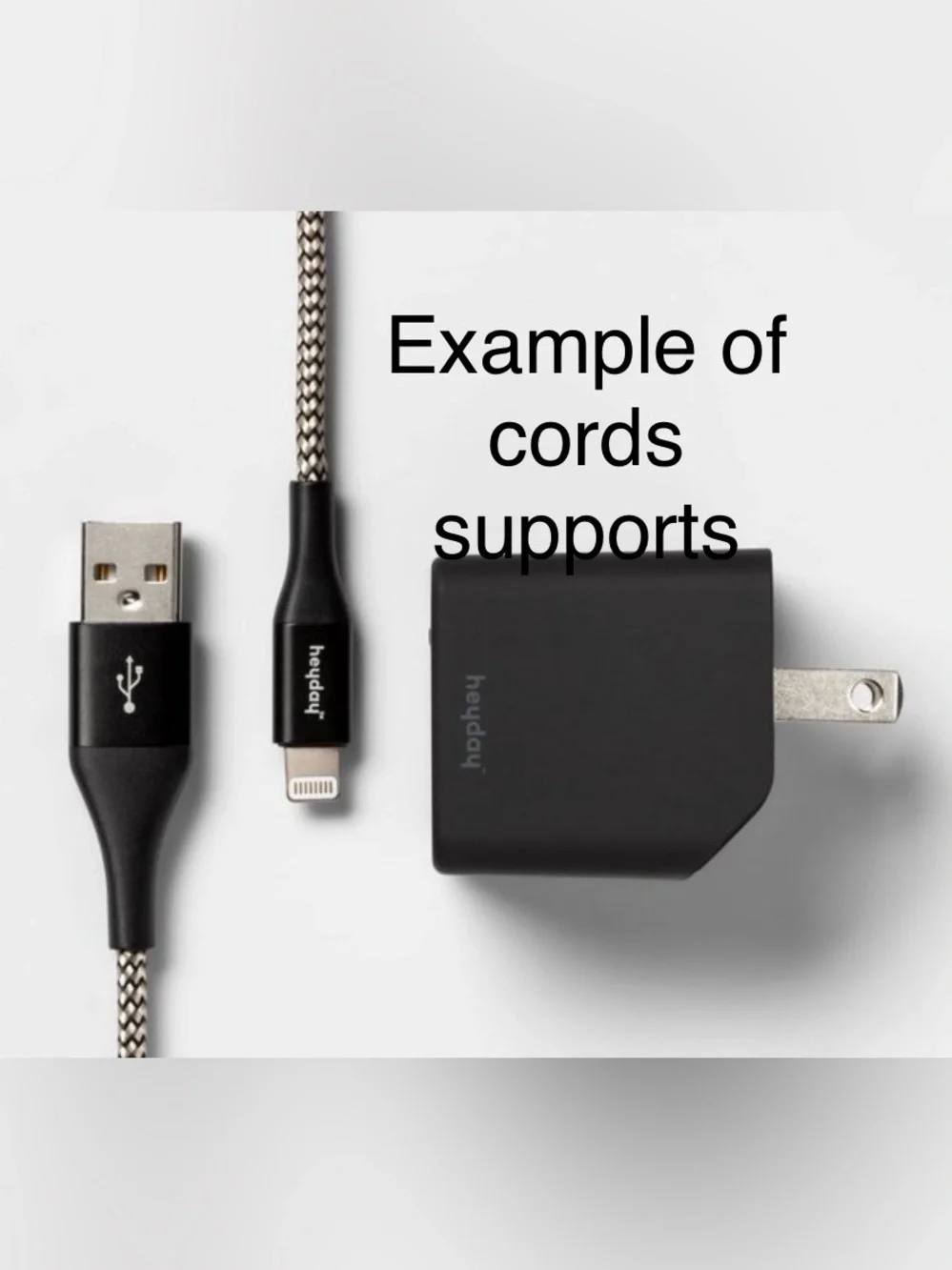 3/$15* heyday Purple Dual-Port Wall Charger with USB-C and USB-A NWT
